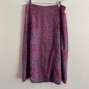 Prana Ikat Printed Skirt
